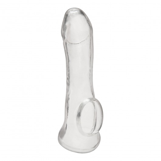 Прозрачная насадка на пенис Transparent Penis Enhancing Sleeve Extension - 15,9 см. - BlueLine - в Набережных Челнах купить с доставкой