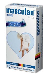 Ультратонкие презервативы Masculan Ultra Fine с обильной смазкой - 10 шт. - Masculan - купить с доставкой в Набережных Челнах