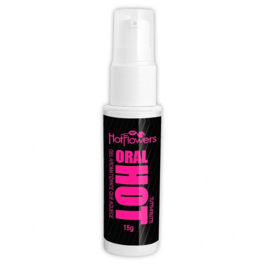 Гель для оральных ласк Oral Hot с согревающим эффектом - 15 гр. - HotFlowers - купить с доставкой в Набережных Челнах