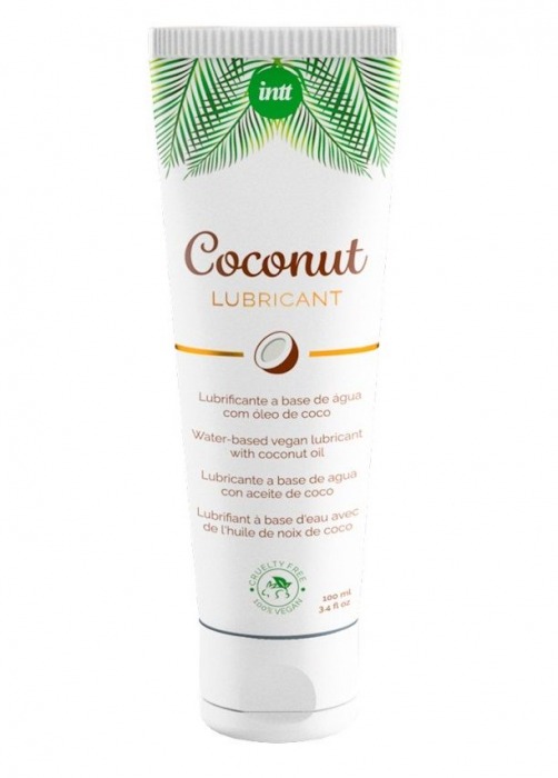 Веганская смазка на водной основе Coconut Lubricant - 100 мл. - INTT - купить с доставкой в Набережных Челнах