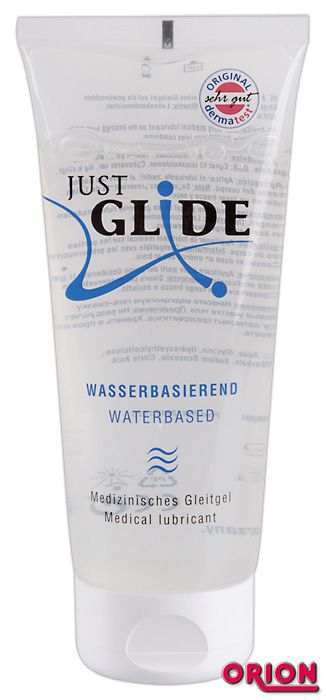 Вагинальная смазка на водной основе JUSTGLIDE - 200 мл. - Orion - купить с доставкой в Набережных Челнах