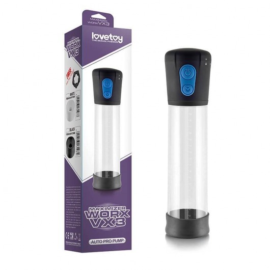 Автоматическая вакуумная помпа Maximizer worx VX3 - Lovetoy - в Набережных Челнах купить с доставкой