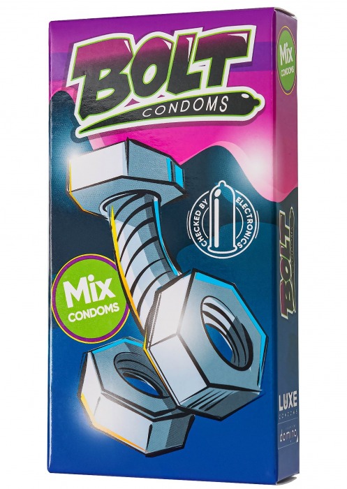 Набор презервативов Bolt Condoms - Luxe - купить с доставкой в Набережных Челнах