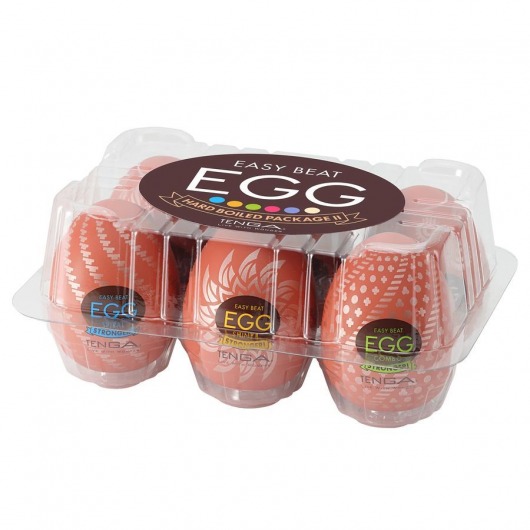 Набор из 6 мастурбаторов-яиц Tenga Egg Variety Pack V - Tenga - в Набережных Челнах купить с доставкой