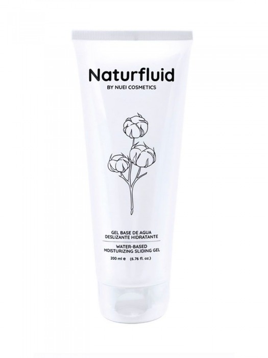 Экстраскользкий лубрикант на водной основе Nuei Naturfluid - 200 мл. - Nuei cosmetics - купить с доставкой в Набережных Челнах