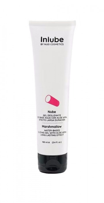 Лубрикант на водной основе Nuei Inlube с алоэ вера и ароматом маршмеллоу -100 мл. - Nuei cosmetics - купить с доставкой в Набережных Челнах