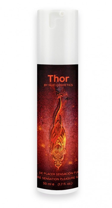 Возбуждающий унисекс гель Thor Fire Gel - 50 мл. - Nuei cosmetics - купить с доставкой в Набережных Челнах