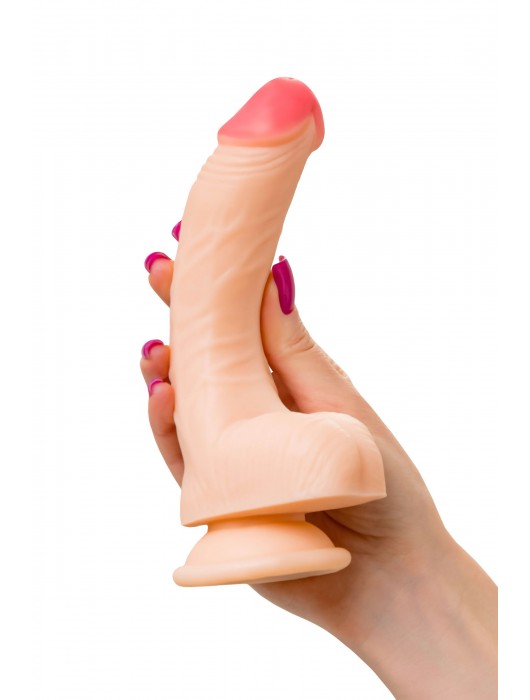 Телесный фаллоимитатор Nash - 18 см. - ToyFa