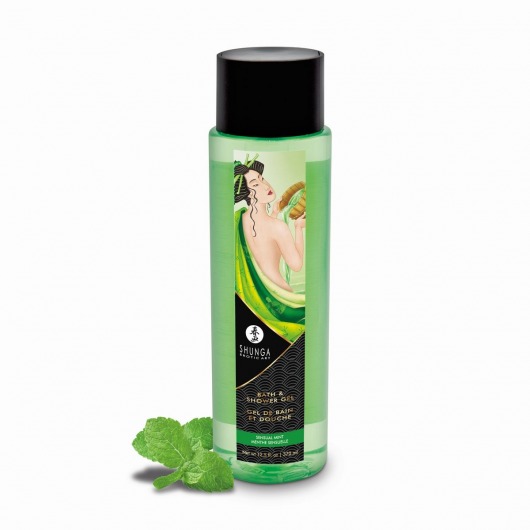 Гель для душа Sensual Mint с ароматом мяты - 370 мл. -  - Магазин феромонов в Набережных Челнах