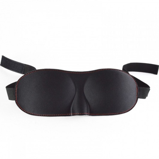 Черная маска на липучке «Комфорт» - Sitabella - купить с доставкой в Набережных Челнах