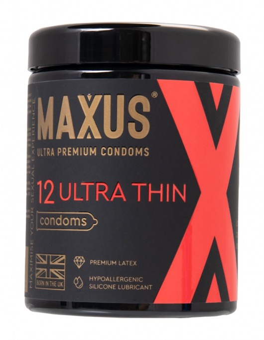Ультратонкие презервативы MAXUS Ultra Thin - 12 шт. - Maxus - купить с доставкой в Набережных Челнах