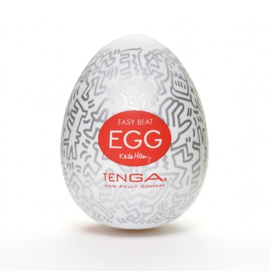 Мастурбатор-яйцо Keith Haring EGG PARTY - Tenga - в Набережных Челнах купить с доставкой