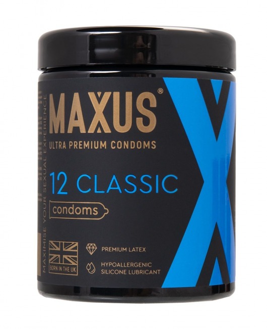 Классические презервативы MAXUS Classic - 12 шт. - Maxus - купить с доставкой в Набережных Челнах
