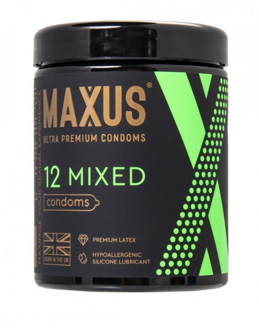 Презервативы MAXUS Mixed - 12 шт. - Maxus - купить с доставкой в Набережных Челнах
