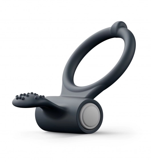 Черное эрекционное кольцо Power Clit - Dorcel - в Набережных Челнах купить с доставкой