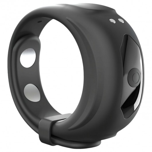 Черное эрекционное виброкольцо Fit Vibe Ring - Dorcel - в Набережных Челнах купить с доставкой