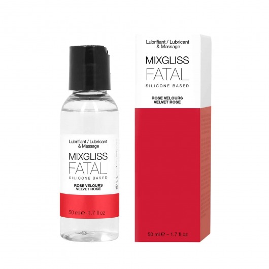 Силиконовый флюид с ароматом розы Mixgliss Fatal Velvet Rose - 50 мл. - Mixgliss - купить с доставкой в Набережных Челнах