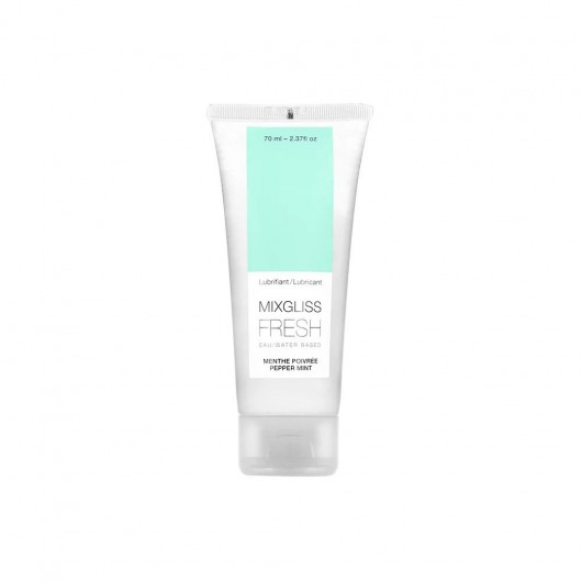Лубрикант с охлаждающим эффектом Mixgliss Fresh Pepper Mint - 70 мл. - Strap-on-me - купить с доставкой в Набережных Челнах