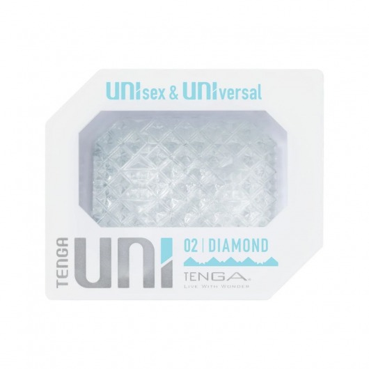 Прозрачный мастурбатор-стимулятор Tenga Uni Diamond - Tenga - в Набережных Челнах купить с доставкой