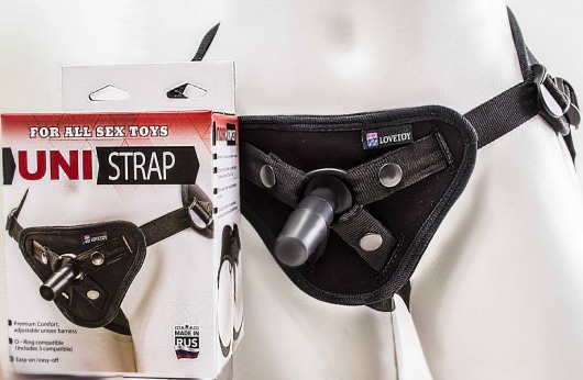 Универсальные трусики Harness UNI strap с корсетом - LOVETOY (А-Полимер) - купить с доставкой в Набережных Челнах