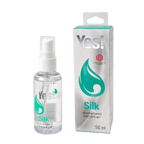 Силиконовая гипоаллергенная вагинальная смазка Yes Silk - 50 мл. - Sitabella - купить с доставкой в Набережных Челнах