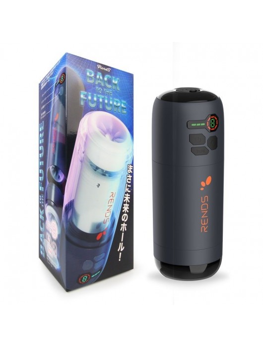 Черный вибромастурбатор Back To The Future - Rends - в Набережных Челнах купить с доставкой