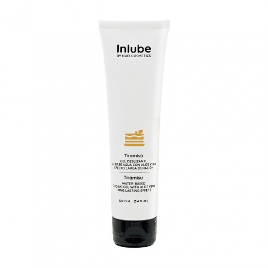 Водный лубрикант Nuei Inlube с алоэ вера и ароматом тирамису - 100 мл. - Nuei cosmetics - купить с доставкой в Набережных Челнах