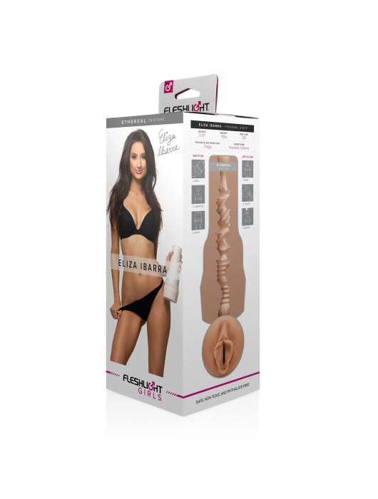 Мастурбатор-вагина Fleshlight Girls - Eliza Ibarra Ethereal - Fleshlight - в Набережных Челнах купить с доставкой