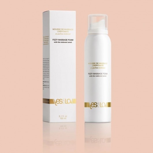 Массажная пена Fizzy Massage Foam - 150 мл. - YESforLOV - купить с доставкой в Набережных Челнах