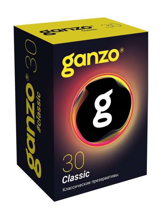Классические презервативы с обильной смазкой Ganzo Classic - 30 шт. - Ganzo - купить с доставкой в Набережных Челнах