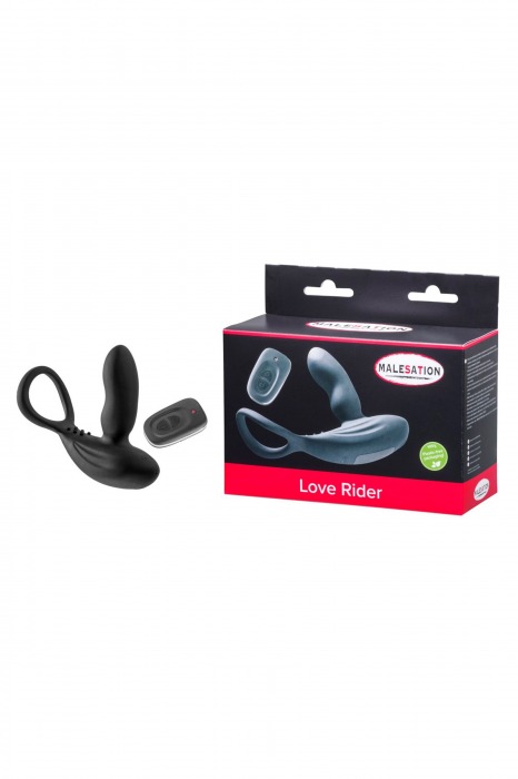 Стимулятор простаты с эрекционным кольцом Love Rider - MALESATION - в Набережных Челнах купить с доставкой