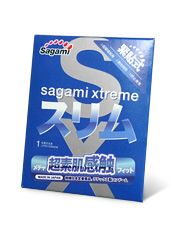 Презерватив Sagami Xtreme FEEL FIT 3D - 1 шт. - Sagami - купить с доставкой в Набережных Челнах