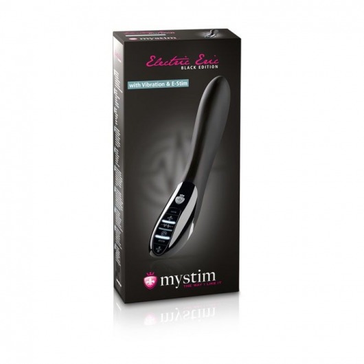 Черный вибратор с миостимуляцией Mystim Electric Eric Black Edition - 27 см. - MyStim - купить с доставкой в Набережных Челнах