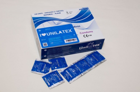 Классические презервативы Unilatex Natural Plain - 144 шт. - Unilatex - купить с доставкой в Набережных Челнах