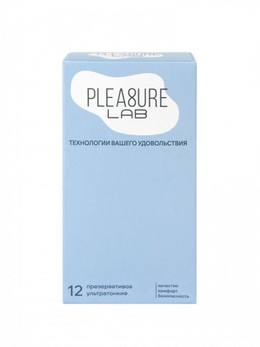 Ультратонкие презервативы Pleasure Lab - 12 шт. - Pleasure Lab - купить с доставкой в Набережных Челнах