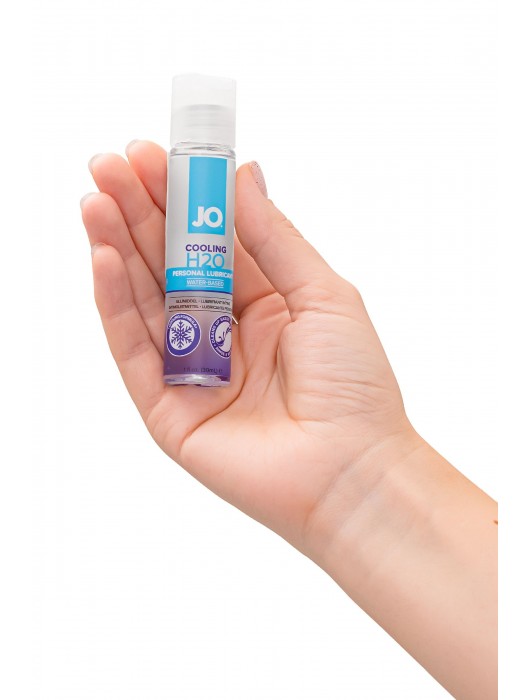 Охлаждающий лубрикант на водной основе JO H2O COOLING - 30 мл. - System JO - купить с доставкой в Набережных Челнах