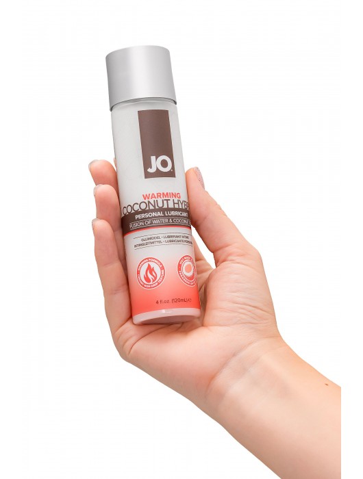 Водно-масляный лубрикант с разогревающим эффектом Hybrid Lubricant WARMING - 120 мл. - System JO - купить с доставкой в Набережных Челнах