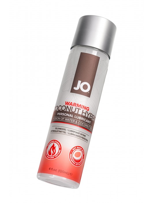 Водно-масляный лубрикант с разогревающим эффектом Hybrid Lubricant WARMING - 120 мл. - System JO - купить с доставкой в Набережных Челнах