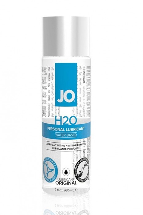 Нейтральный лубрикант на водной основе JO Personal Lubricant H2O - 60 мл. - System JO - купить с доставкой в Набережных Челнах
