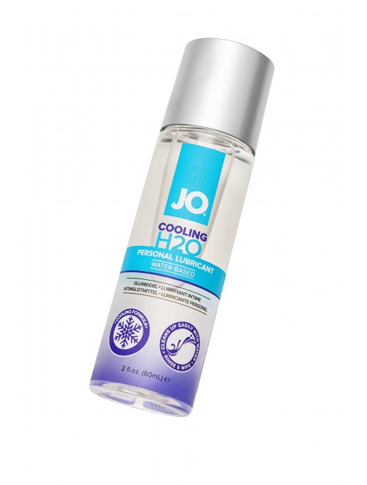 Охлаждающий лубрикант на водной основе JO Personal Lubricant H2O COOLING - 60 мл. - System JO - купить с доставкой в Набережных Челнах
