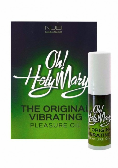 Масло унисекс с эффектом вибрации Oh! Holy Mary - 6 мл. - Nuei cosmetics - купить с доставкой в Набережных Челнах
