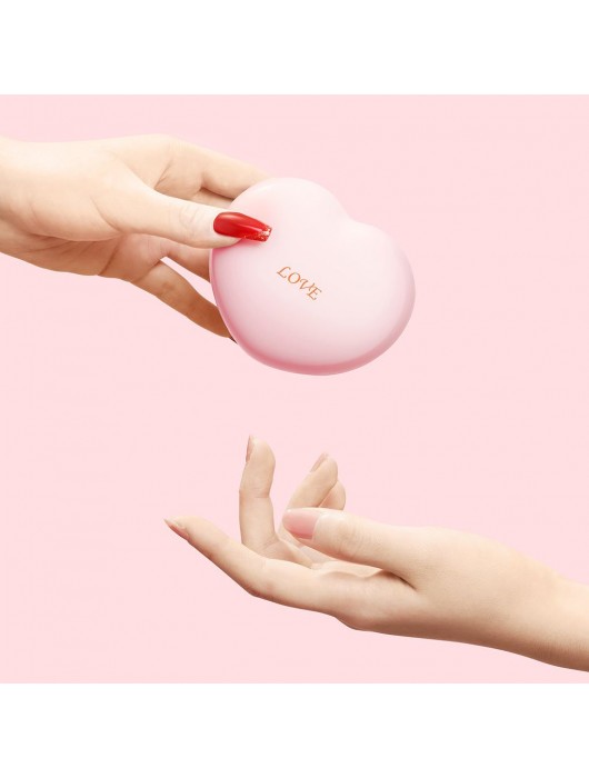 Розовый вакуумный стимулятор Heart в форме сердца - BeYourLover