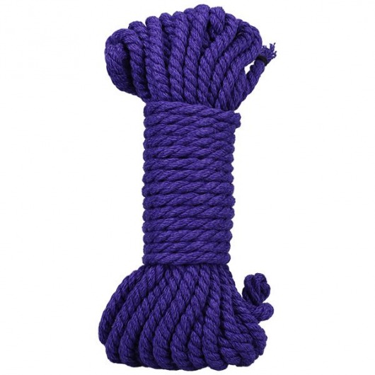 Фиолетовая верёвка для связывания и фиксации Bind Tie - 9,14 м. - Doc Johnson - купить с доставкой в Набережных Челнах