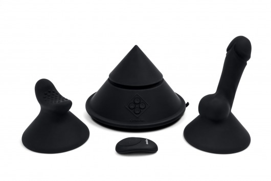 Конусный вибромассажер Cowgirl Cone с 2 насадками - CowGirl - купить с доставкой в Набережных Челнах