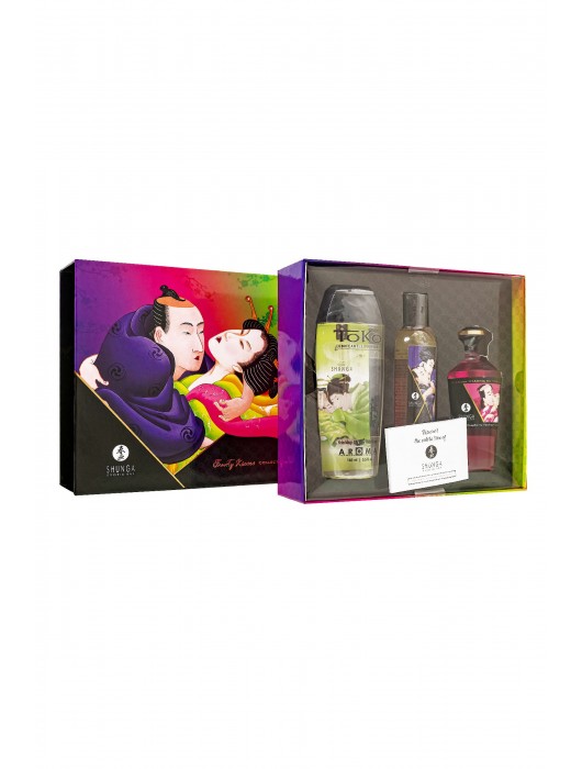 Подарочный набор Fruity Kisses из 3 предметов - Shunga - купить с доставкой в Набережных Челнах