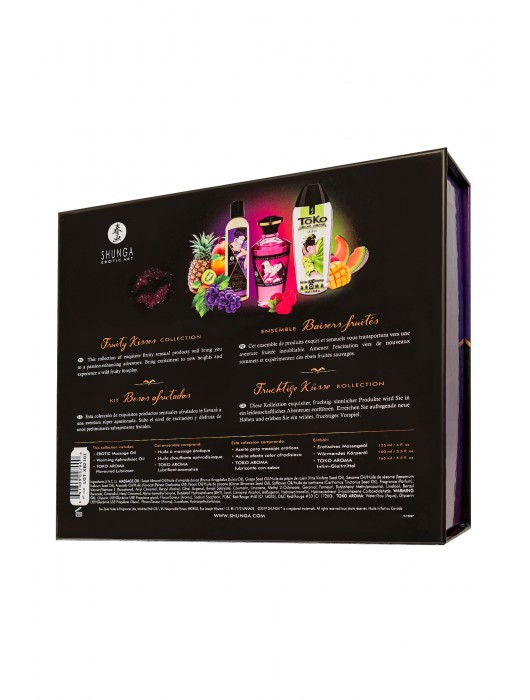 Подарочный набор Fruity Kisses из 3 предметов - Shunga - купить с доставкой в Набережных Челнах