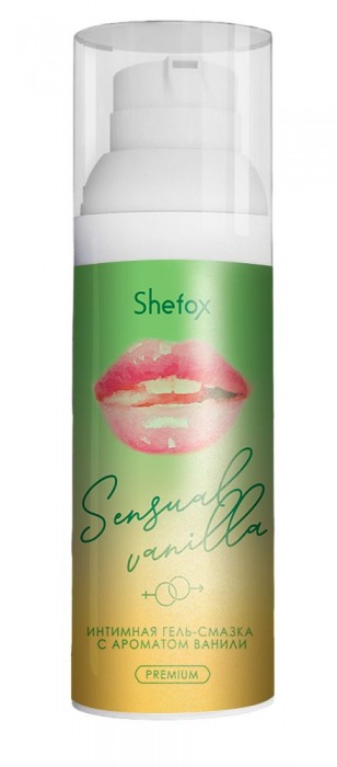Интимная гель-смазка Shefox Premium «Чувственная ваниль» - 50 мл. - Shefox - купить с доставкой в Набережных Челнах