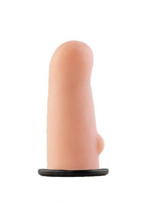 Женский пояс с коннектором и вагинальной пробкой - LOVETOY (А-Полимер) - купить с доставкой в Набережных Челнах