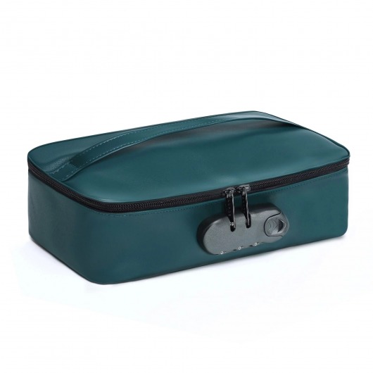 Зеленая сумочка для хранения игрушек Discreet Box - Dorcel - купить с доставкой в Набережных Челнах