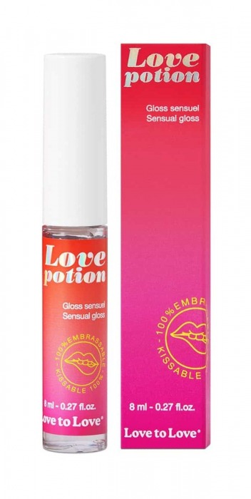 Возбуждающий блеск для губ Love Potion - 8 мл. - Love to Love - купить с доставкой в Набережных Челнах